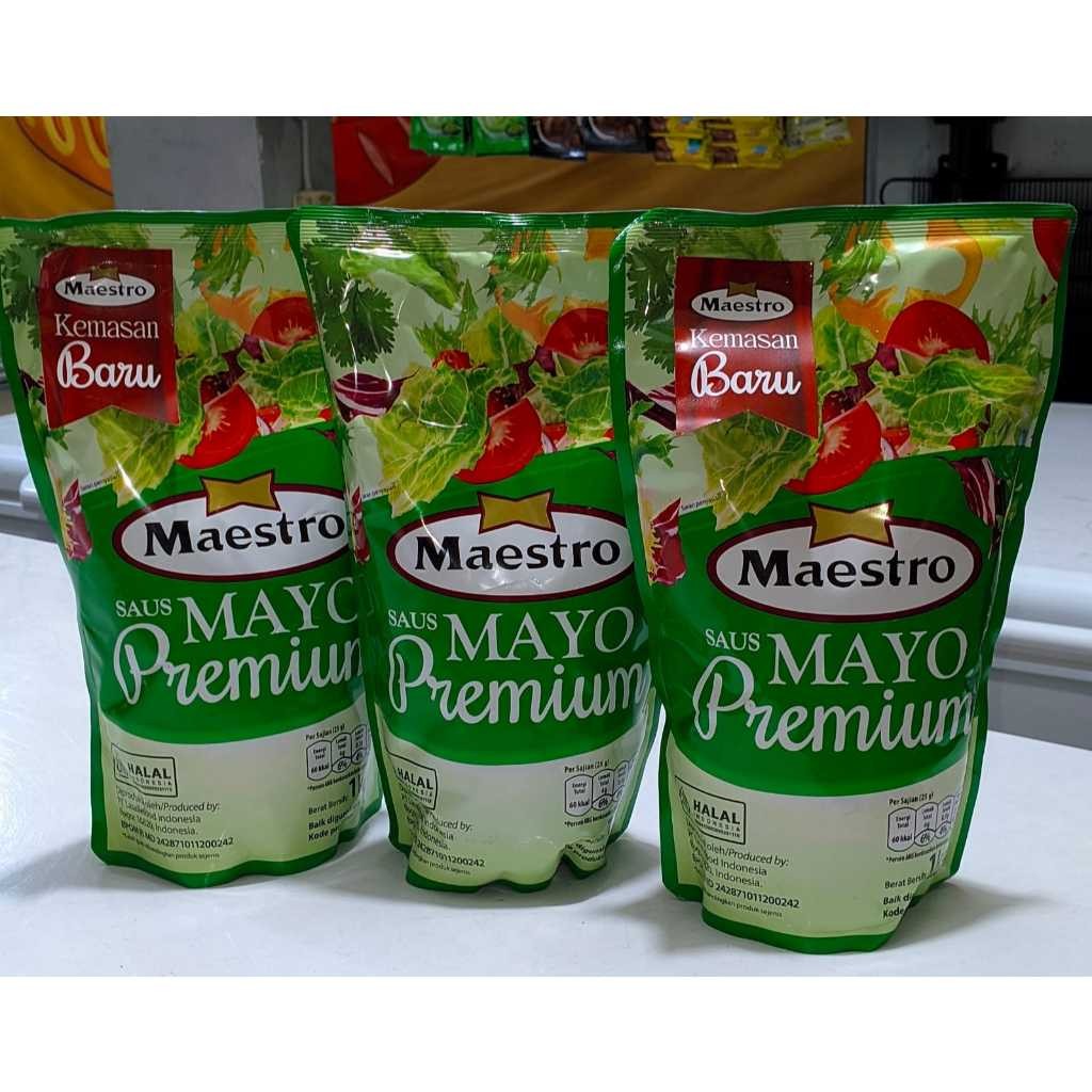 

Maestro Mayonaise Saus Mayo Premium 1Kg