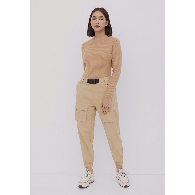ODIVA Feza Jogger Pants - Beige