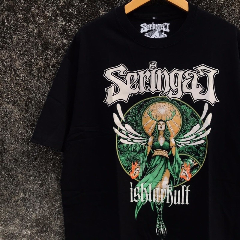 HOT SERINGAI ISHTARKULT TSHIRT BLACK