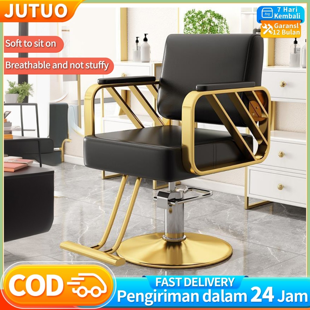 ⭐COD⭐Kursi Salon Babershop Barber Chair Premium / Kursi Pangkas Rambut Premium / Kursi Barber Kursi 