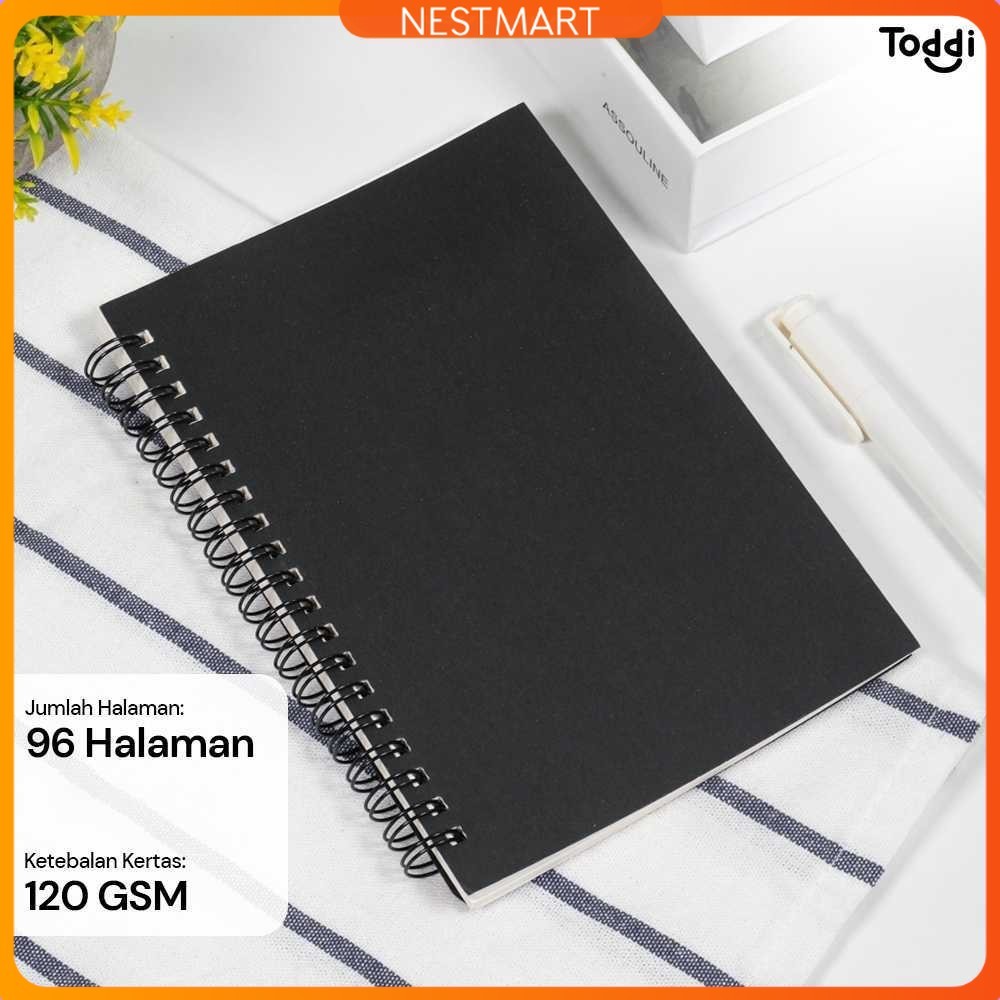 

Toddi Buku Jurnal Softcover Notebook Diary 120GSM 96 Halaman Blank - BQ-N14