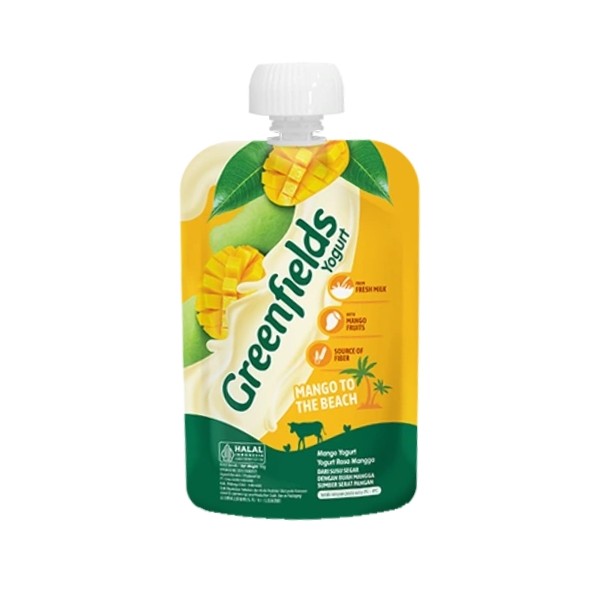 

GREENFIELDS KIDS YOGURT POUCH MANGO 110 GR