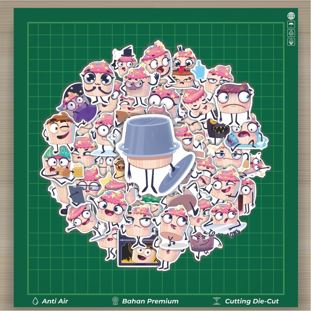 

HOT 50 PCS STIKER Stiker Vk Sweet Puppy Stiker Fashion Cars Decal Dingin Kartu Album Custom Vinyl Anti Air- Sticker Aesthetic Buku Journal Koper Casing HP Tablet Laptop Helm Motor Botol Minum