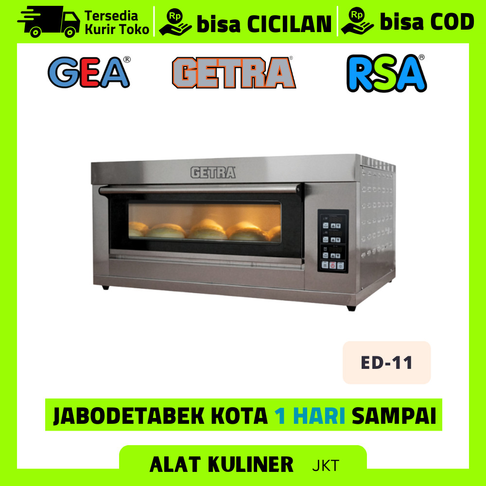 Oven Roti Listrik Getra ED-11 Baking Oven Listrik Garansi Resmi Original