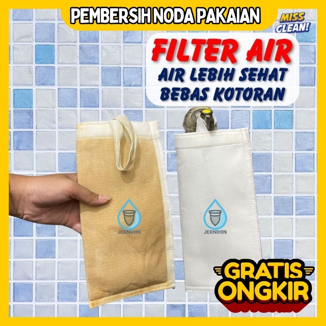 Filter Keran Air Rumah Tangga Saring Lumpur, Karat, dan Bau Air Sumur