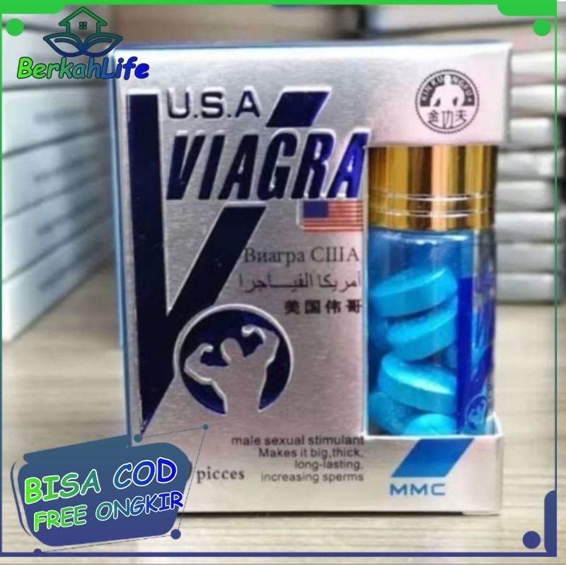 VIGRA VIAGRA ASLI ORIGINAL IMPORT STAMINA KUAT PRIA ASLI Vigra Vagra aman pil biru obat kuat pria ta