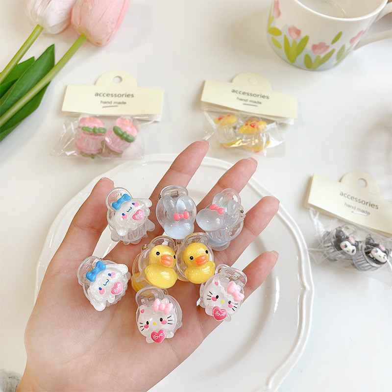 JEPIT RAMBUT MINI / JEPIT RAMBUT KARAKTER / JEPIT RAMBUT ANAK / JEPIT RAMBUT HELLO KITTY / JEPIT RAM