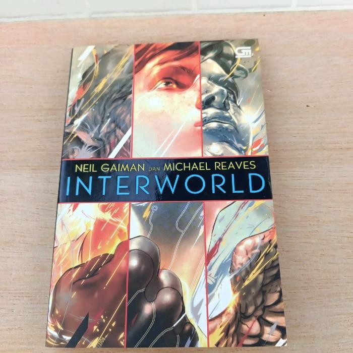 novel fiksi ilmiah Interworld by Neil garden &  Michael Reaves
