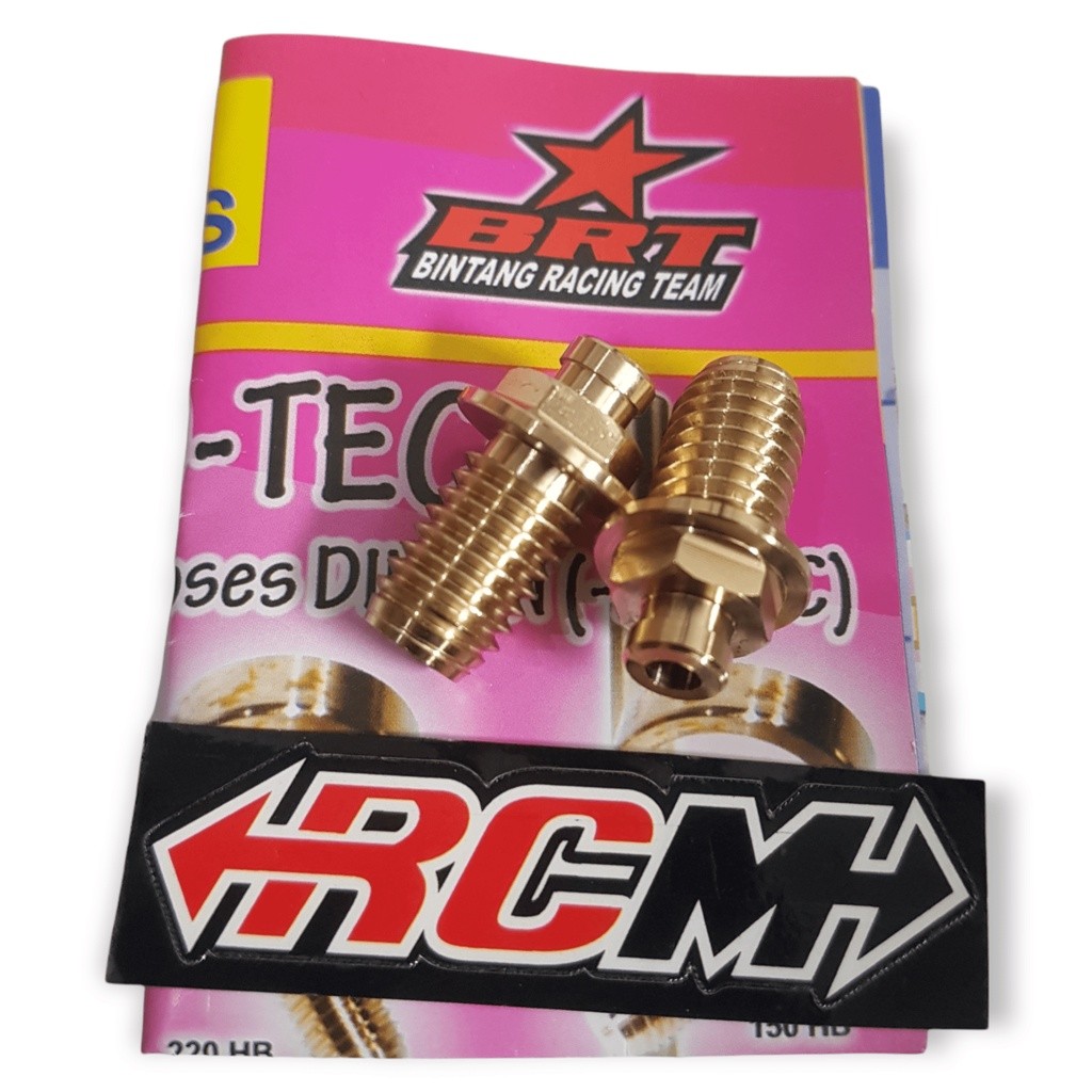 SEPASANG BOSH BOS BUS BUSH KLEP DRAT BOTOL KLEP ALBRONZE ALBRONZ ALBRON BATANG UK 4.5MM 4.5 MM 4,5MM