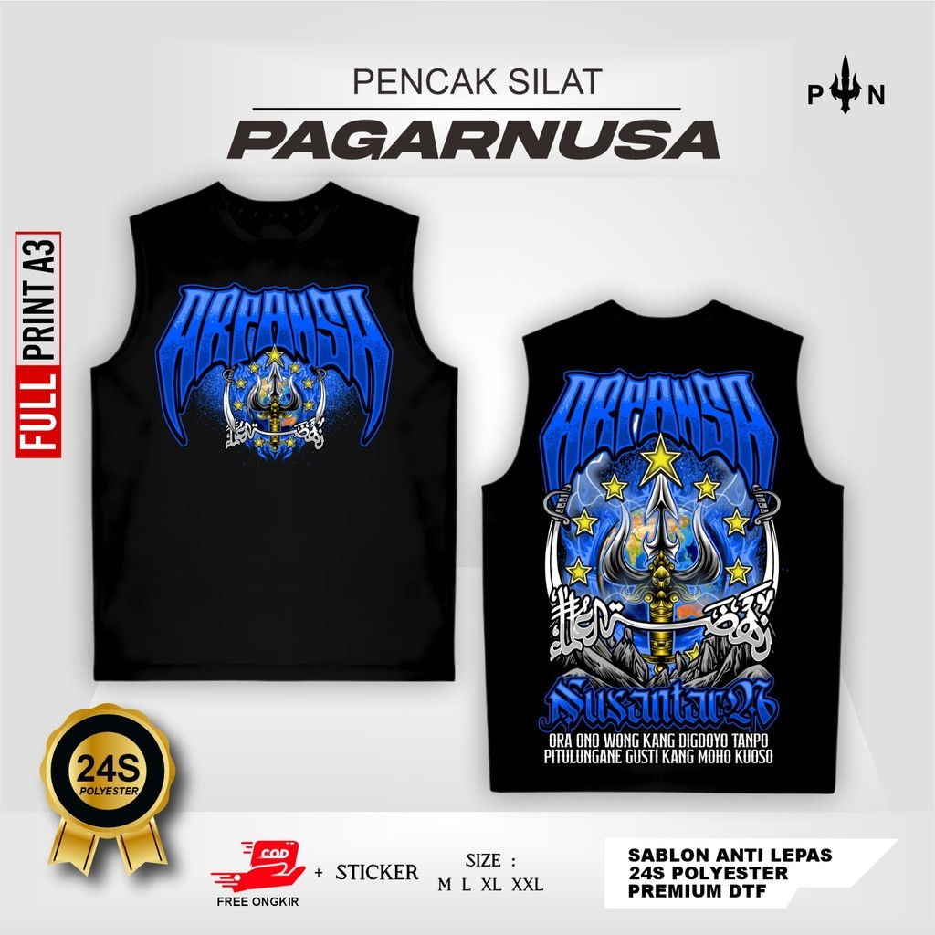 KAOS SINGLET PAGAR NUSA ARPANSA NUSANTARA - SINGLET PAGAR NUSA TERBARU CA4