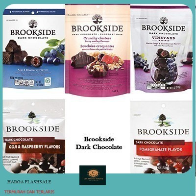 Coklat BROOKSIDE Dark Chocolate - Terenak Termurah