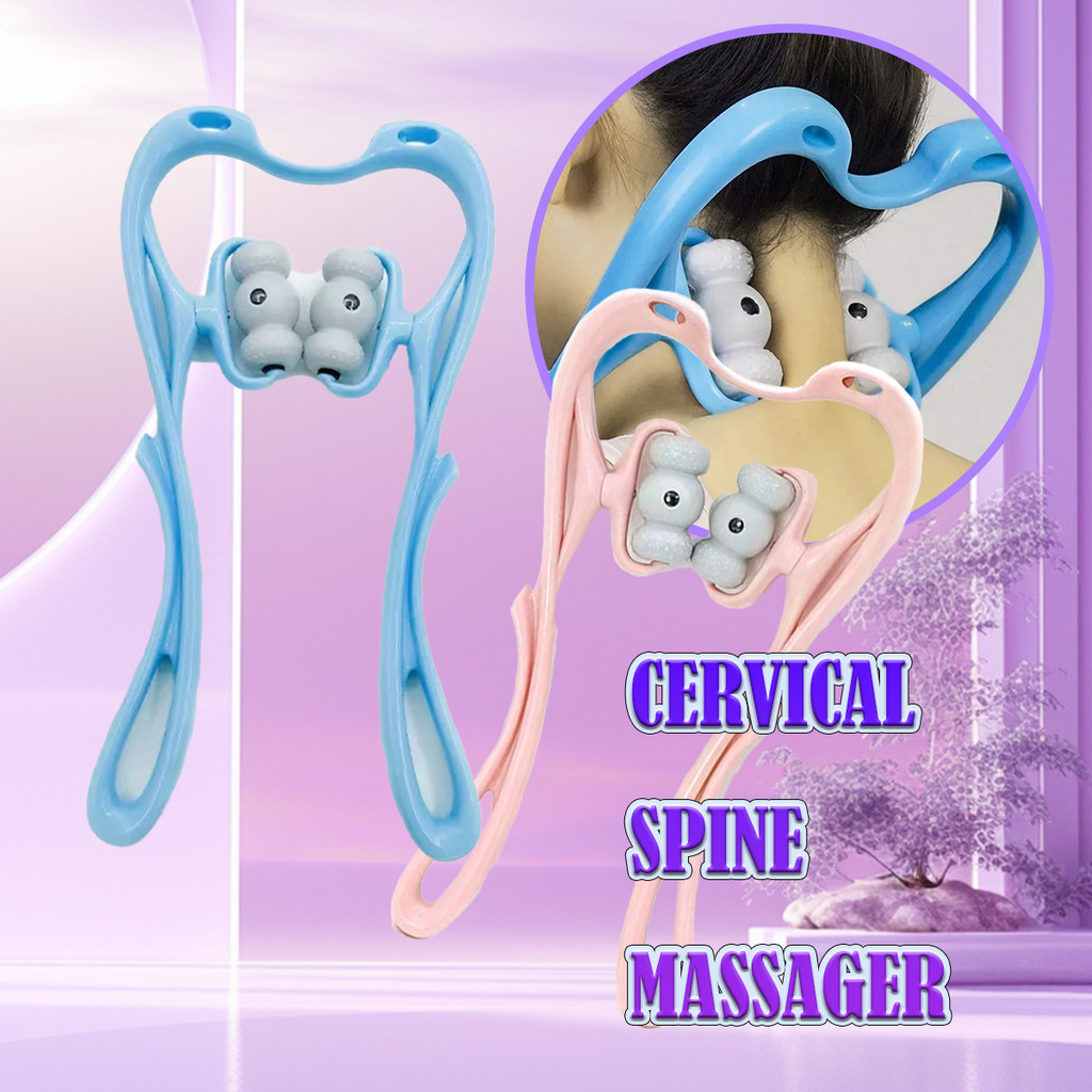 1PC alat pijat leher dan pundak Meredakan nyeri dan sakit di seluruh tubuh Alat Pijat Jaringan Dalam