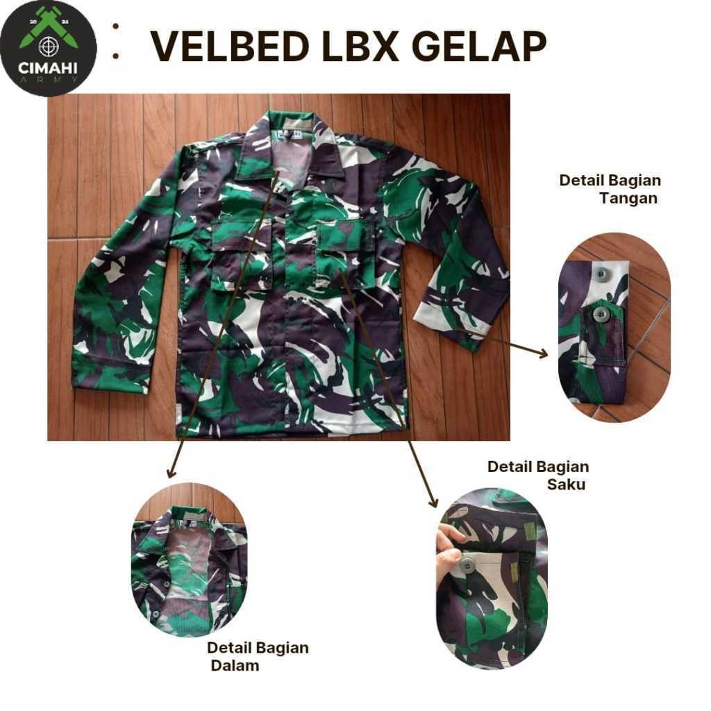 BAJU PDL VELBED LBX GELAP by UrbanTrek