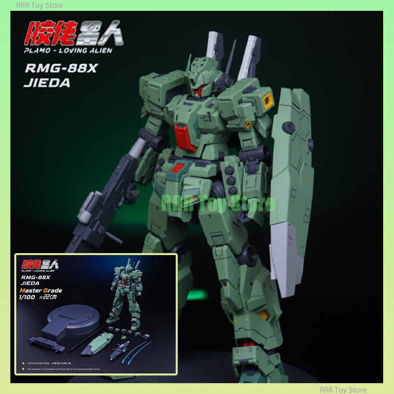 PLAMO LOVING ALIEN MG 1/100 JIEDA Jeda RGM-88X Assembly Model Kit Collection Action Figure Robot Pla