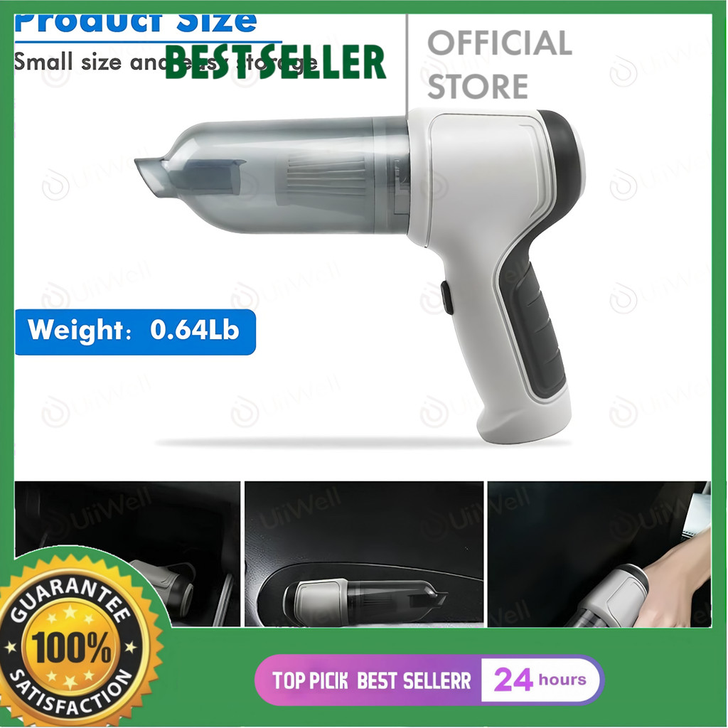 Portable Vacuum Cleaner Wireless Rechargeable Mini Pembersih Vakum Serbaguna Penyedot Debu Mobil Rum