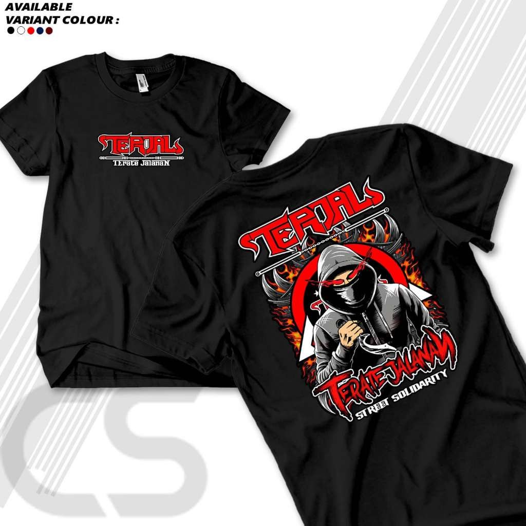 Kaos TERJAL v2 - Kaos Terate Jalanan - Kaos PSHT - Kaos SH Terate - Kaos Terjal PSHT Distro Katun