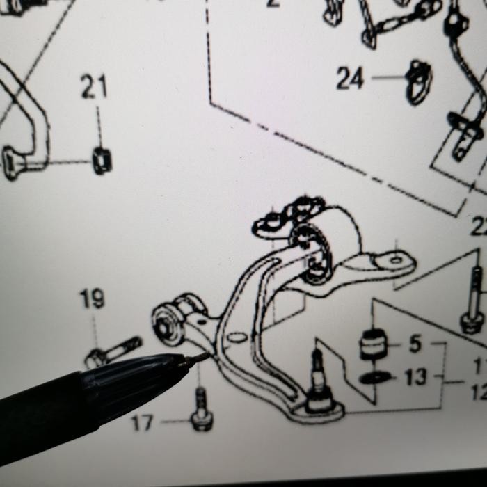 Lower Arm Honda Stream RN6 top grade