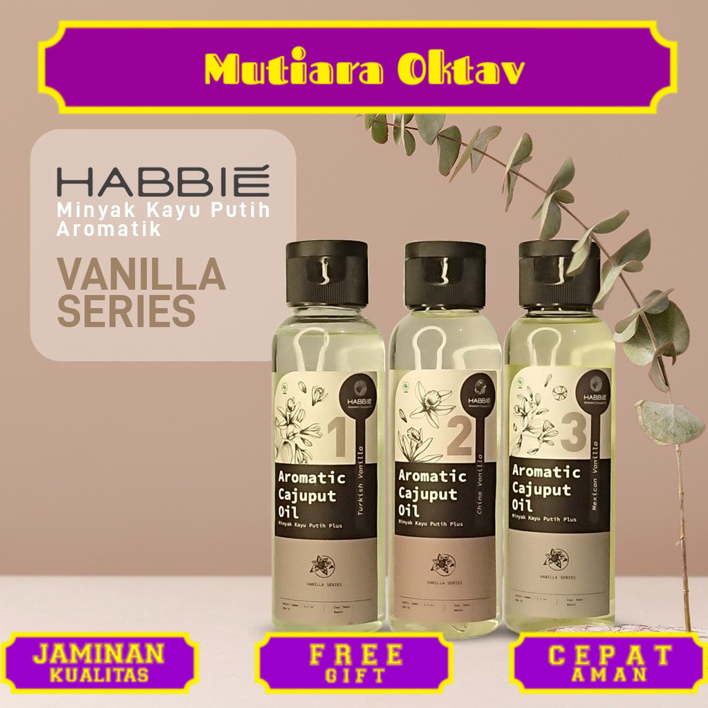 Minyak Kayu Putih Habbie - Vanilla Series