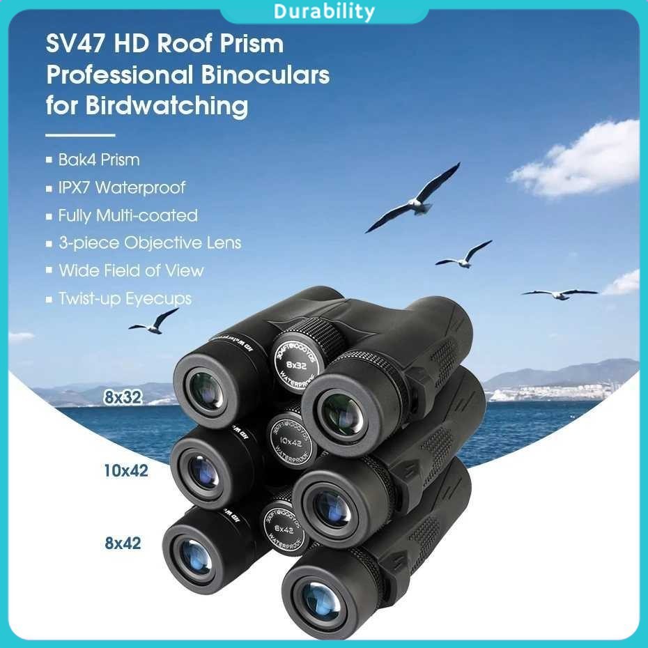 SVBONY Teropong Binocular HD BAK4 FMC Lens Birding Stargazing IPX7 - SV47