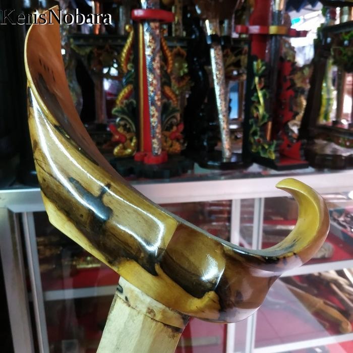Warangka Sandangan Sarung Keris Ladrang Surakarta Kayu Timoho Langka KNB2