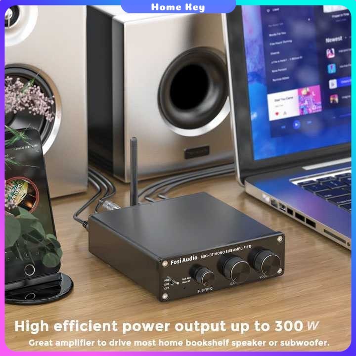 Fosi Audio Subwoofer Amplifier Mono Channel 300W TDA7498E - M01-BT
