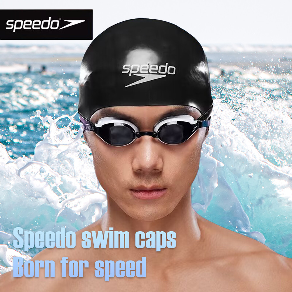 Topi Renang Speedo Fastskin Jenis Helm Baja untuk Kompetisi dan Latihan Profesional Pria dan Wanita