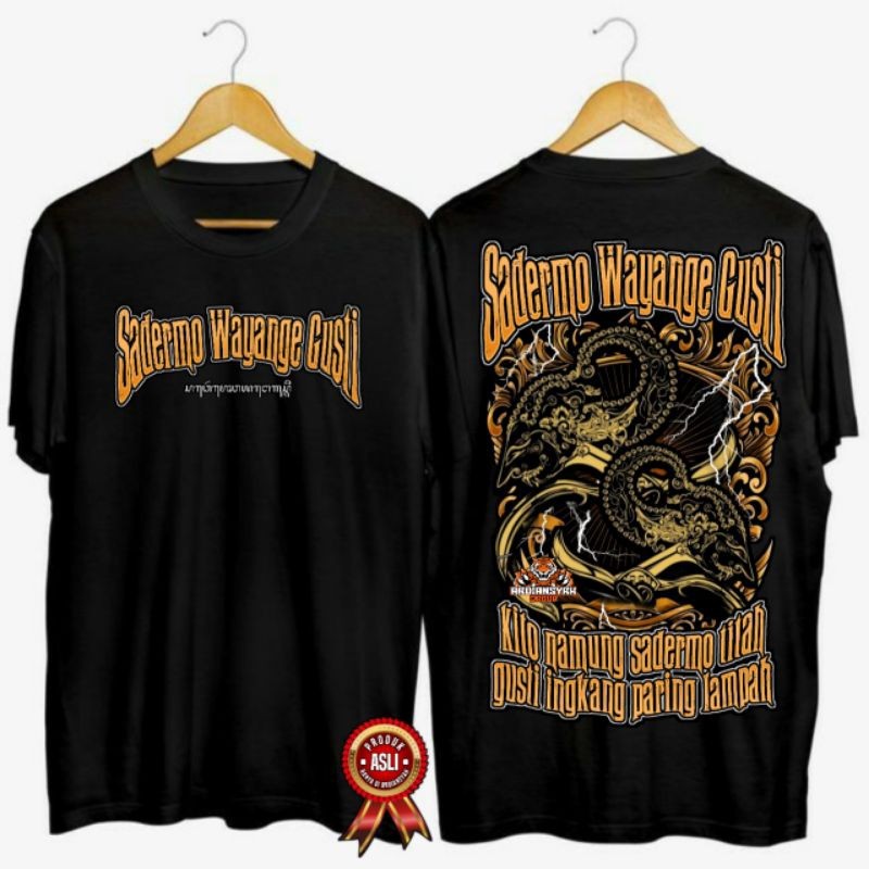 (COD) Kaos keren wayang jawa kekinian
