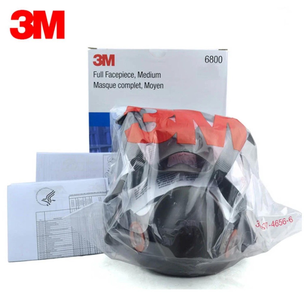 3M 6800 Painting Spraying Respirator Gas Mask Industry emcial Full Face Gas Mask Meum  emical Respir