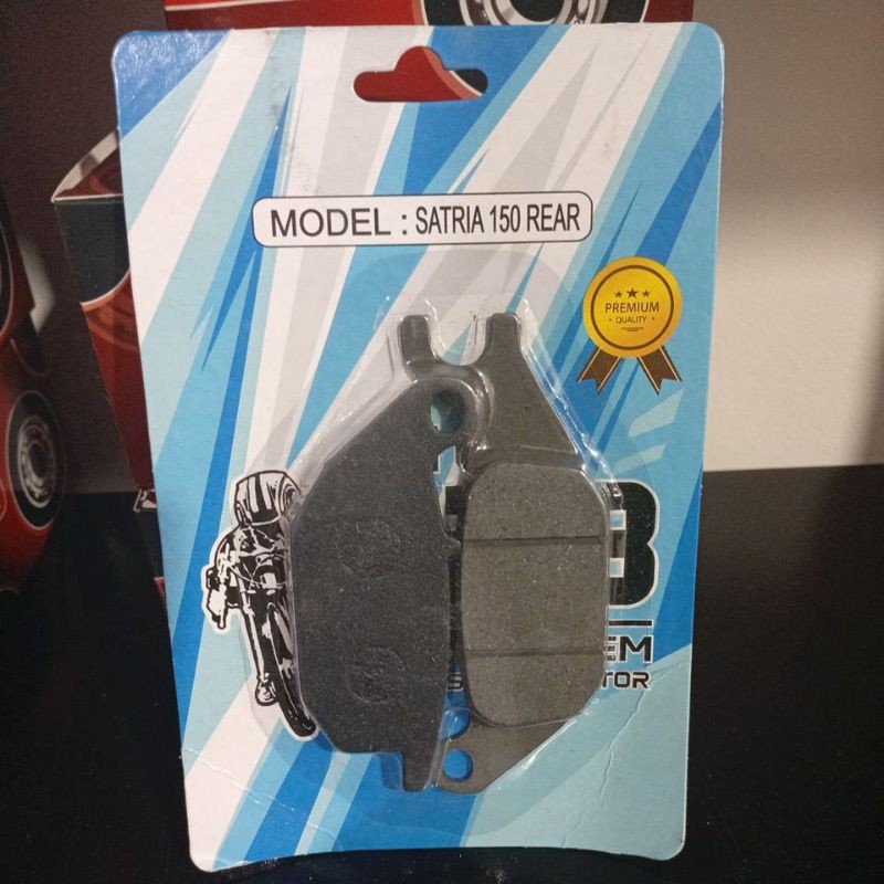 GROSIR  HOT 53 (10 Set) Dispad Rem Cakram Depan Satria FU Kampas Rem Cakram Belakang Motor Supra X 1