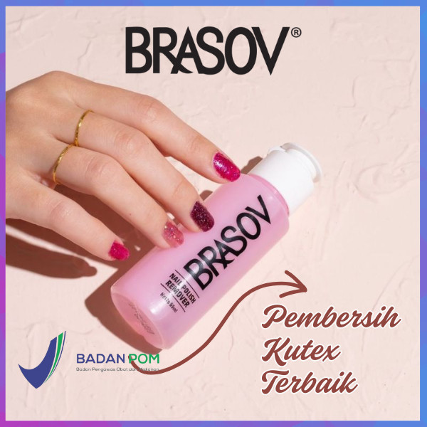BRASOV Pembersih Cat Kuku kutex 65 ML Penghapus Kutek Nail Polish Remover Kutex - Luginasarikosmetik