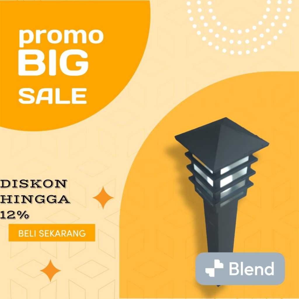 Lampu taman tiang minimalis-lampu tiang taman outdoor