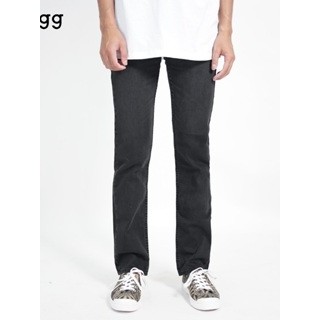Gigg - Role - Celana Panjang Pria Abu Bawahan Cowok Jeans Bahan Strech