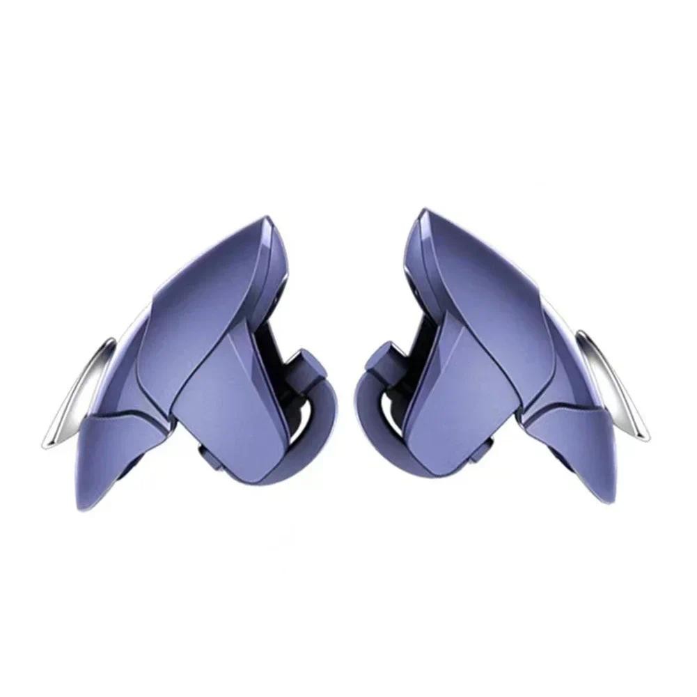 2pcs ABS Black Shark Mobile Phone Game Trigger for PUBG Aim Shooting L1R1 Key Button Gamepad Joystic