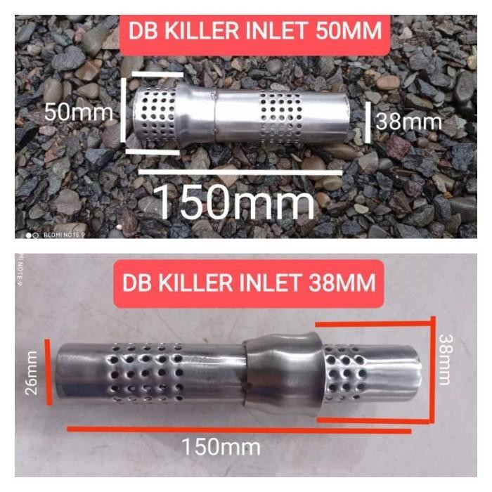 DB killer inlet 50mm 34mm 38mm db universal