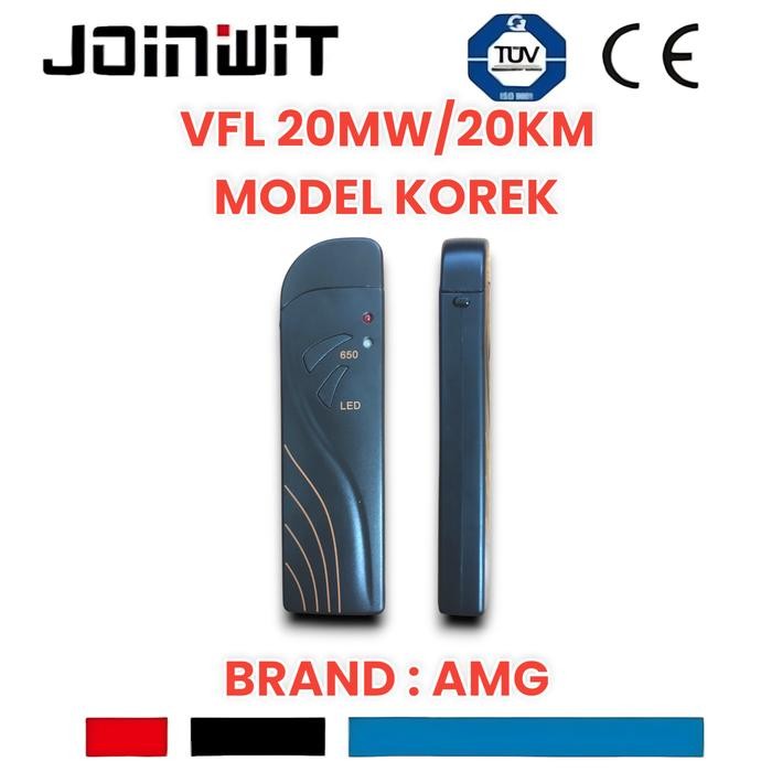 [ OLVERA  ]  Senter Optic /Vfl 20MW/20KM Visual Fault Locator Model Korek