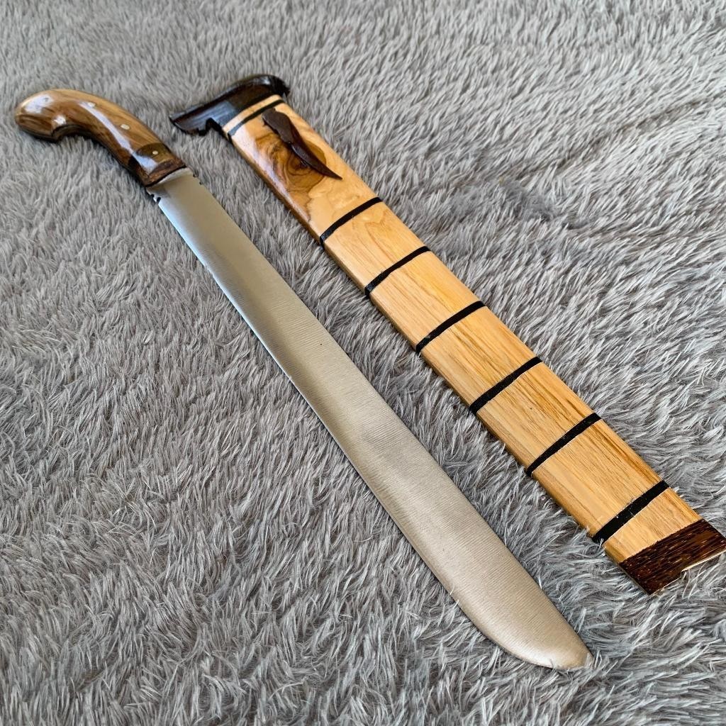 Golok Baja Asli Super Tajam — Golok Serbaguna Premium untuk Outdoor, Camping, & Dapur