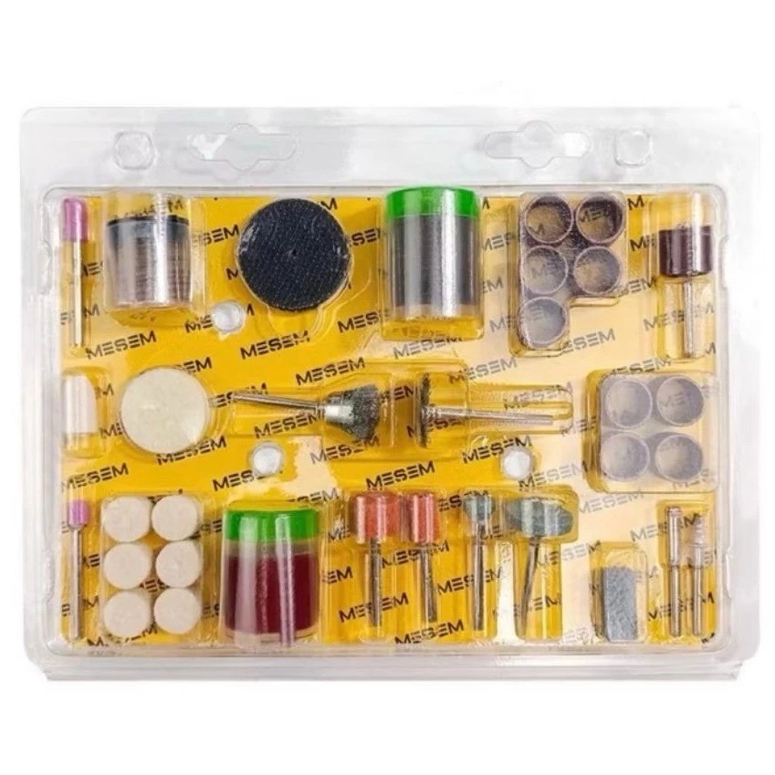 set 92pcs 105pcs aksesoris mini grinder Kit set HILDA cutting wheel mata poles potong bor sikat mesi
