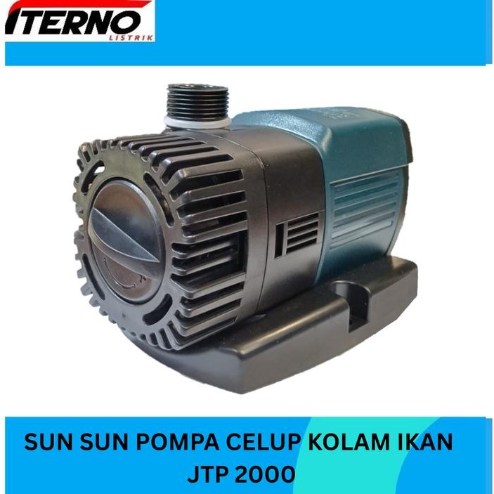 [ZORELL] Sun Sun JTP 2000 3000 3800 4800 7000 9000 Pompa Kolam Ikan Aquarium Hydroponik - JTP-2000