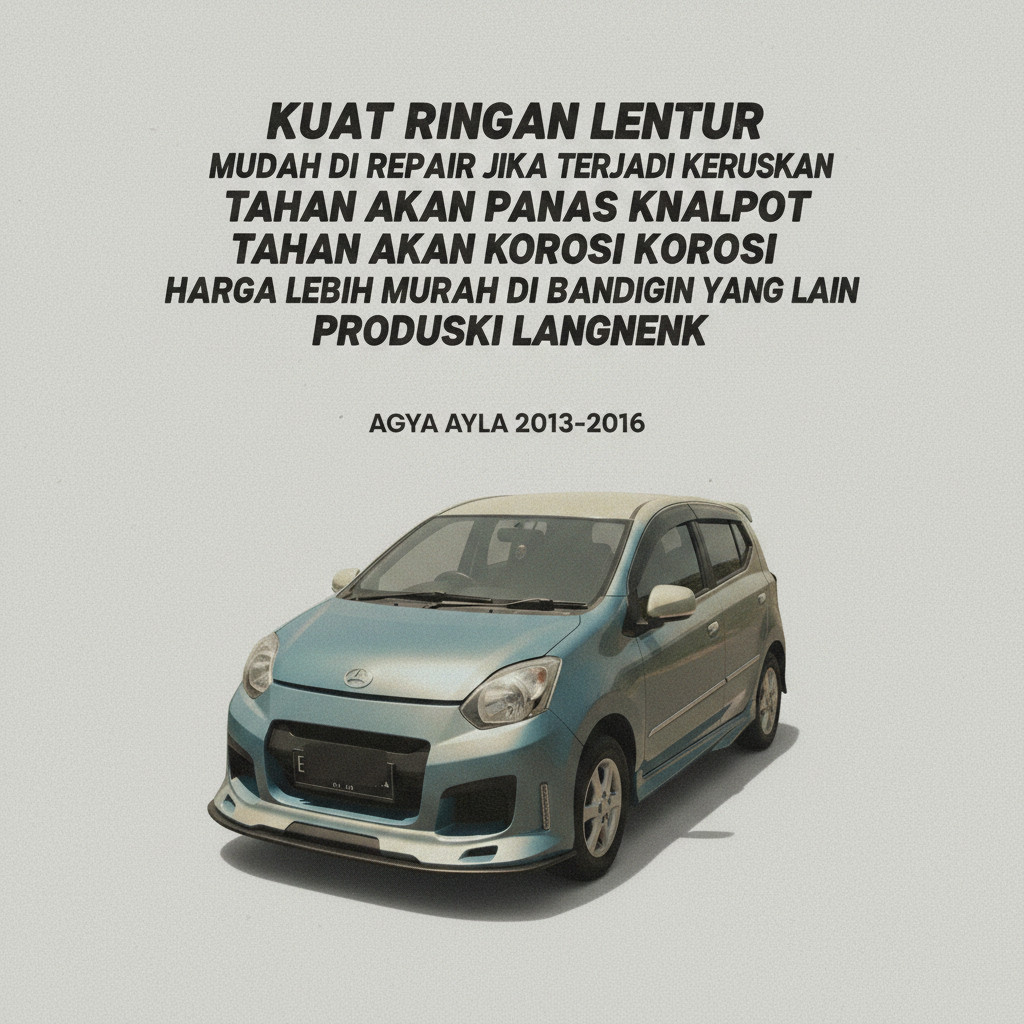 OBRAL BODYKIT Ayla Agya custom 2013-2017 BODYKIT AGYA BODYKIT AYLA