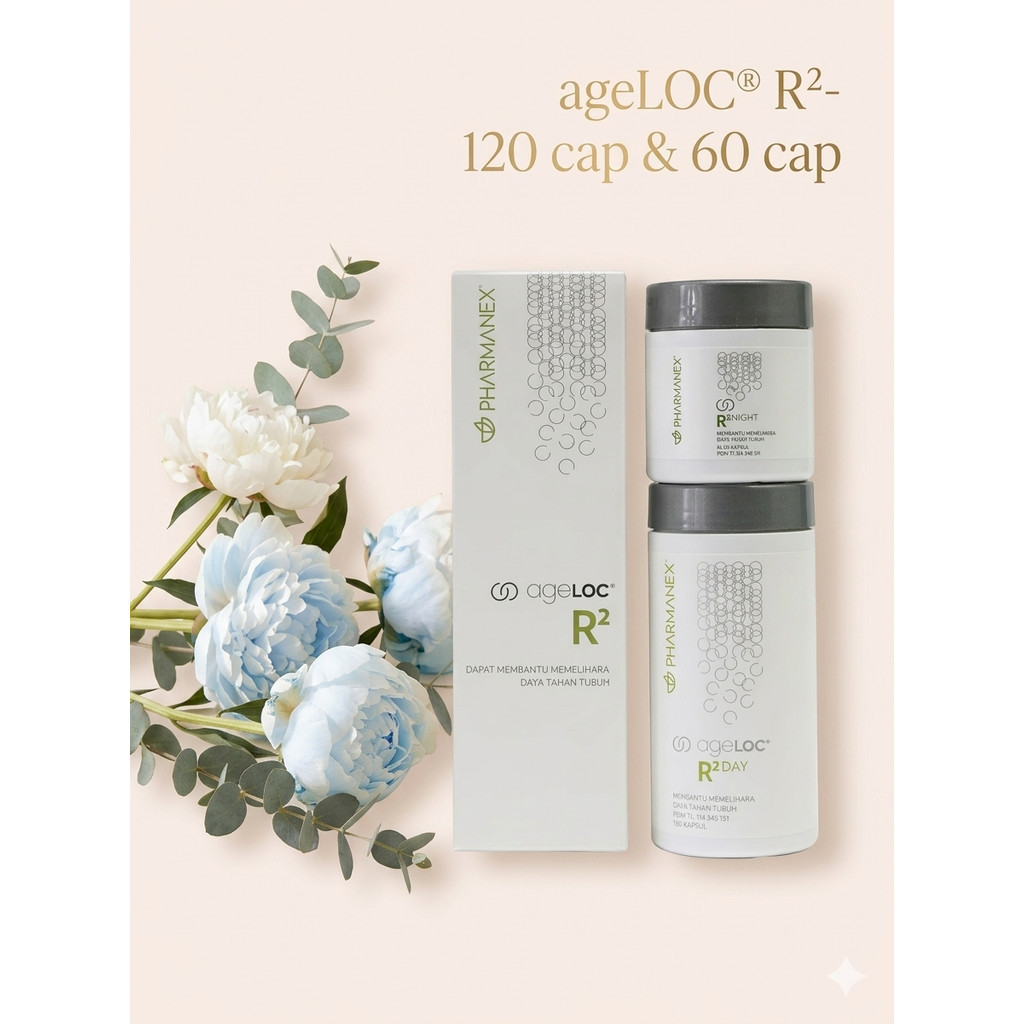 [ HEMAT BESAR ] Suplemen Pembakar Lemak & Energi ageLOC R2 / Formula Metabolisem, Bantu Jaga Berat B