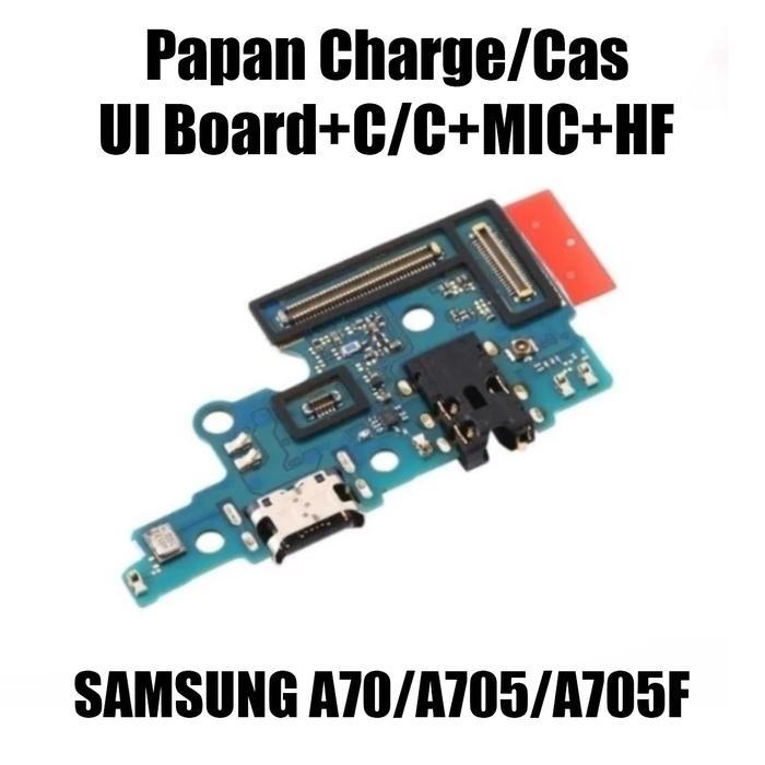 Papan Cas Samsung A70 A705 A705F UI Board Papan Charge Sms A70 A705 A705F
