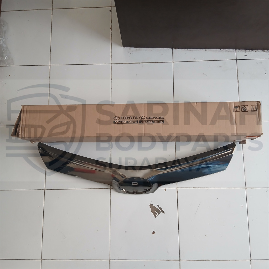 List Grill Kap Mesin Grand Avanza Veloz 2019 Black Chrome 53121-BZ550