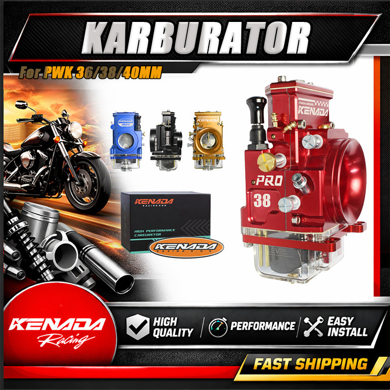 new KENADA RACING PWK 36/38/40MM   KARBURATOR LECTRON BILLETRON CNC PRO PWK SERIES