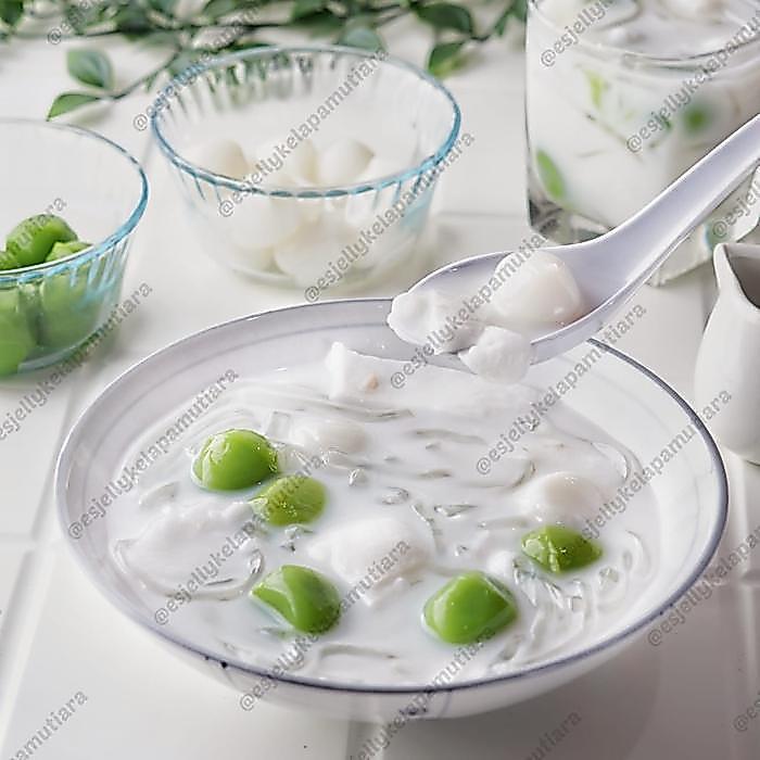Es Jelly Kelapa Mutiara/Es Jelly Coconut/Dessert Es Jelly Kelapa