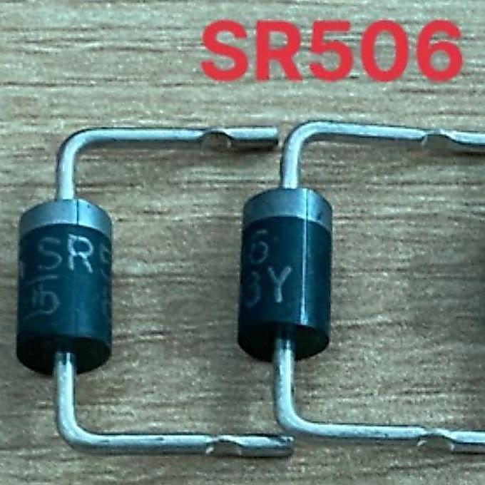 SR506 SR-506 SR 506 SCHOTTKY DIODE TAIWAN SEMI DO-201 5A 60V DIODA SE27