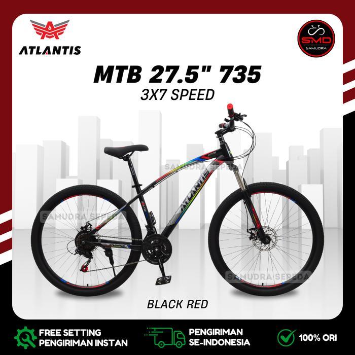 Sepeda Gunung MTB 27.5 Atlantis 69CR 69 CR Steel 7Sp / ODESSY TANK 2788 // MTB 26 Atlantis MT 690 21
