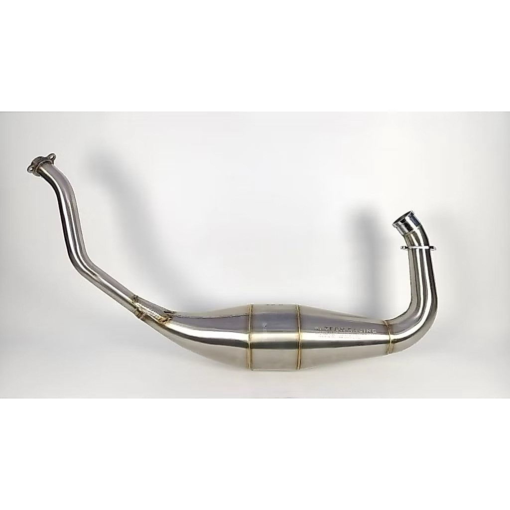 PERUT CHAMBER KNALPOT AITECH RACING X2  LEHER L PRESS SUPER COBRA NINJA R SS RR NEW RR OLD ZX 150 CB
