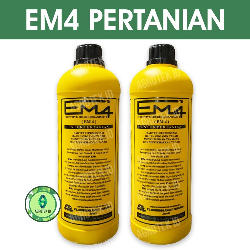 EM4 Pertanian 1 Liter Pupuk Kompos Ramah Lingkungan