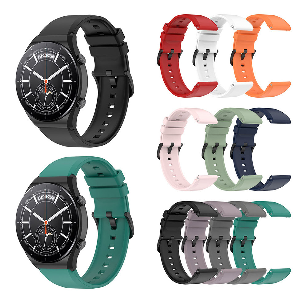 Silicone Strap for Xiaomi Watch S1 22mm Sport Watch Band Smartwatch Bracelets