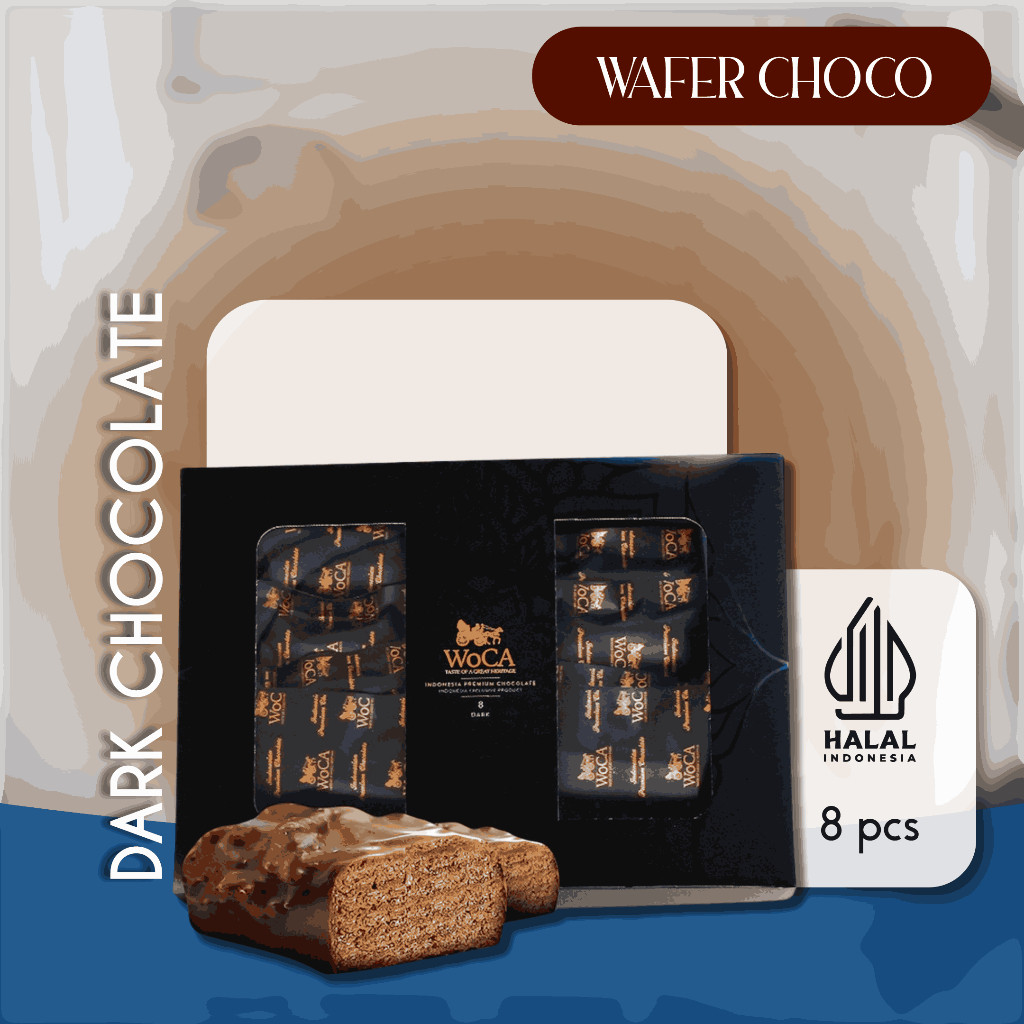 

WoCA Wafer Coklat Premium - Dark Chocolate
